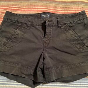 American Eagle Outfitters Black Stretch Casual Everyday‎ Shorts